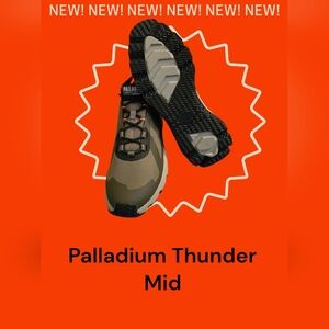 Palladium Thunder Mid Men's Shoes - Green and Black